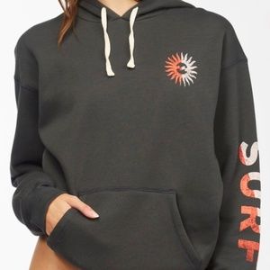 Billabong Hoodie Sweatshirt - Dark Gray - Small
